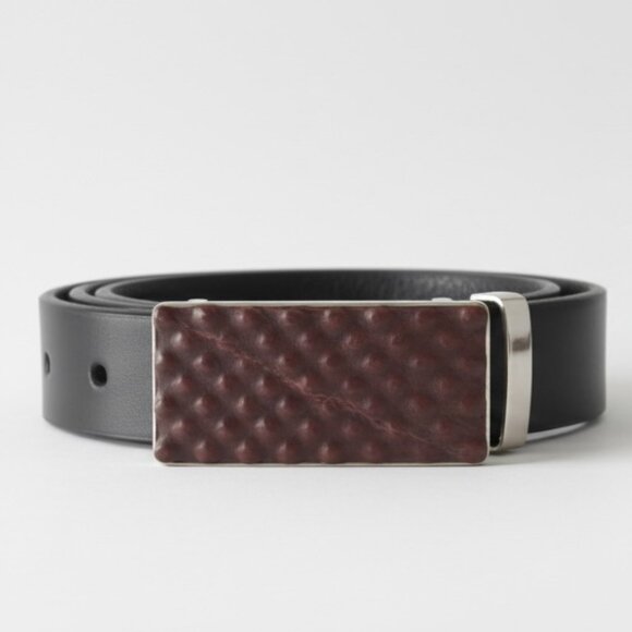 Handmade Buffalo Leather Belt: Handcrafted UNISEX Leather Belt - Picture 6 of 11